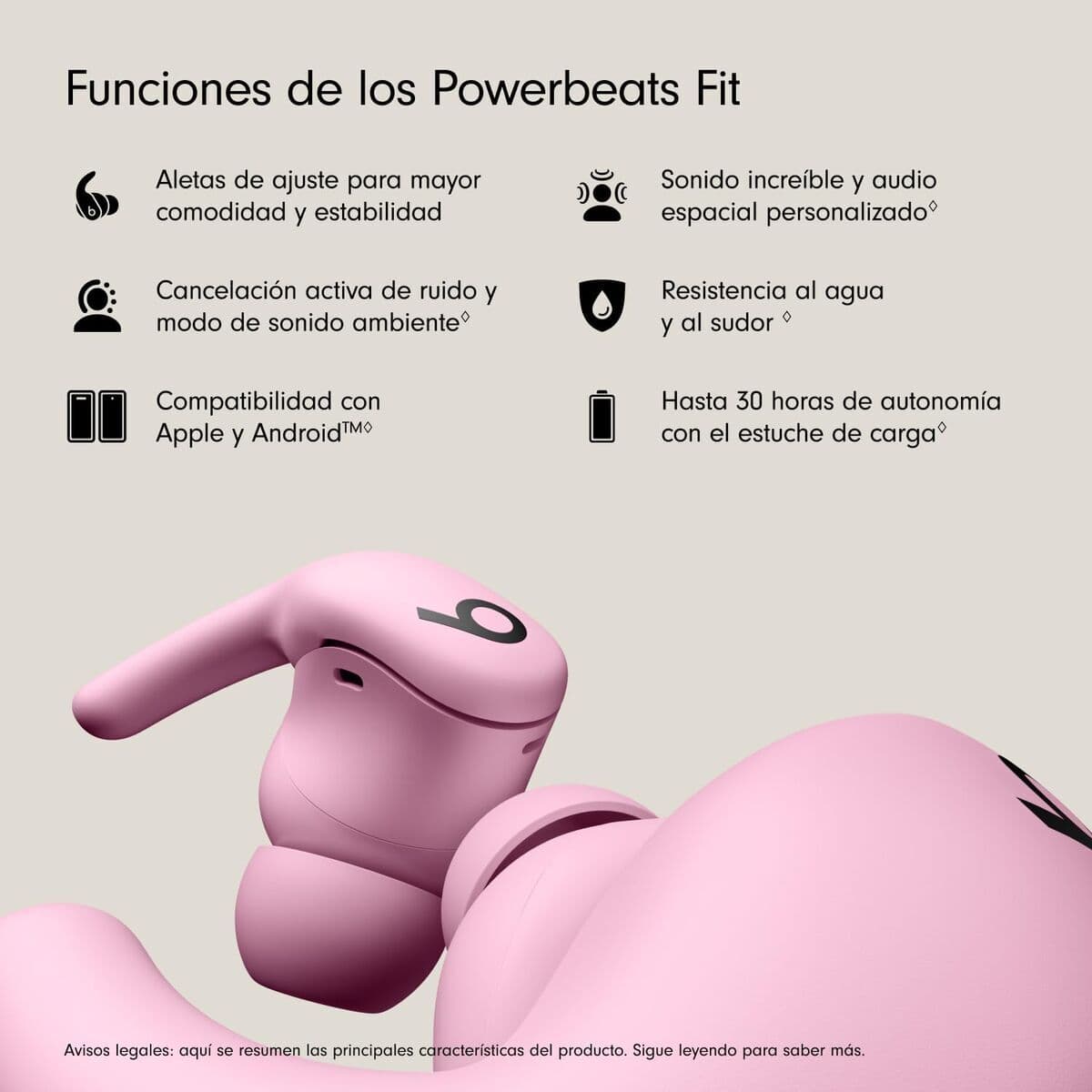 Headphones with Microphone Apple ME2L4ZM/A Pink