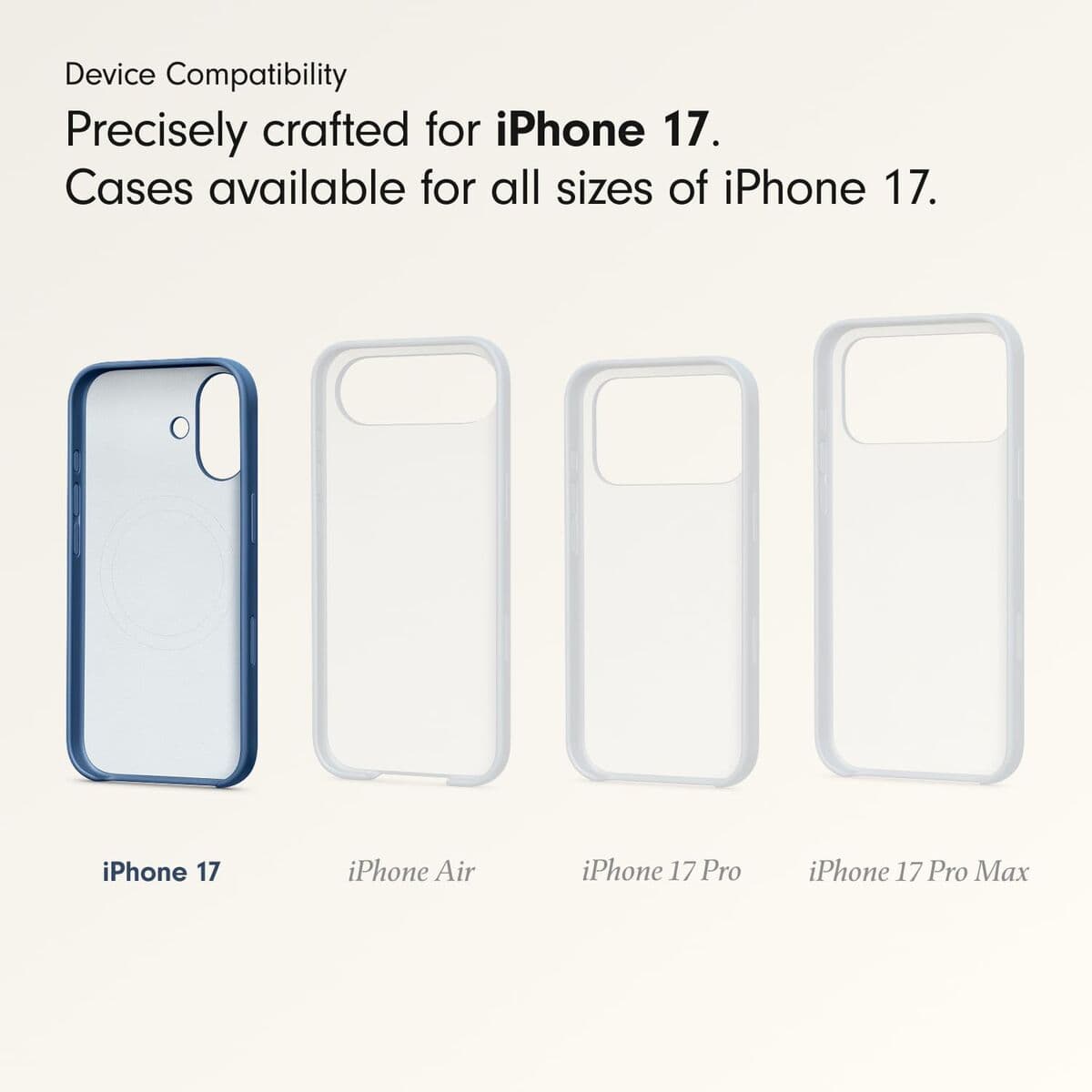 Mobile cover Beats iPhone 17 Blue Cobalt blue Apple