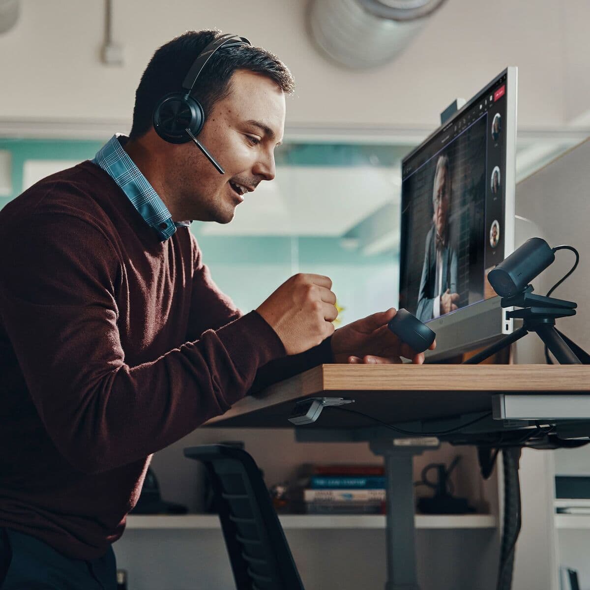 Headphones Poly A4HT2AA#AC3 Black