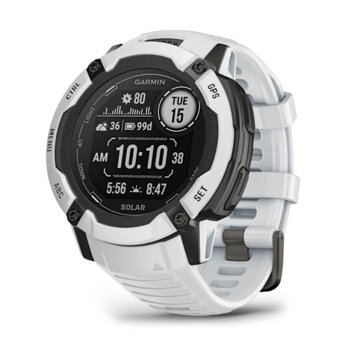 Smartwatch Garmin Instinct 2X Solar White 1,1"