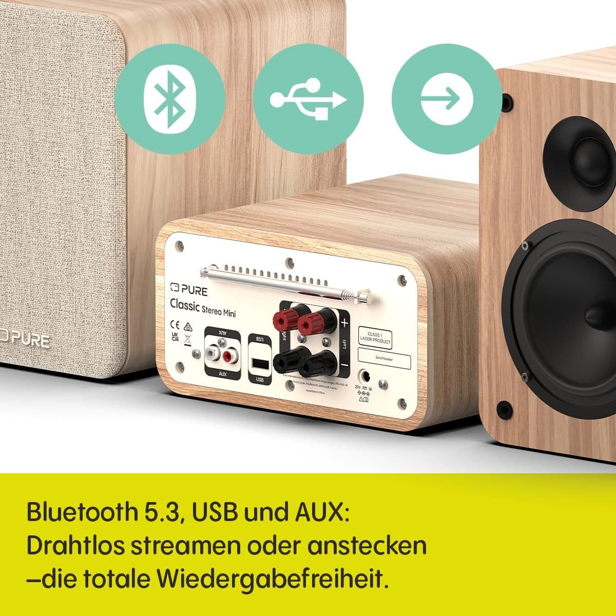 Mini Hifi Pure PURE CLASSIC STEREO MINI