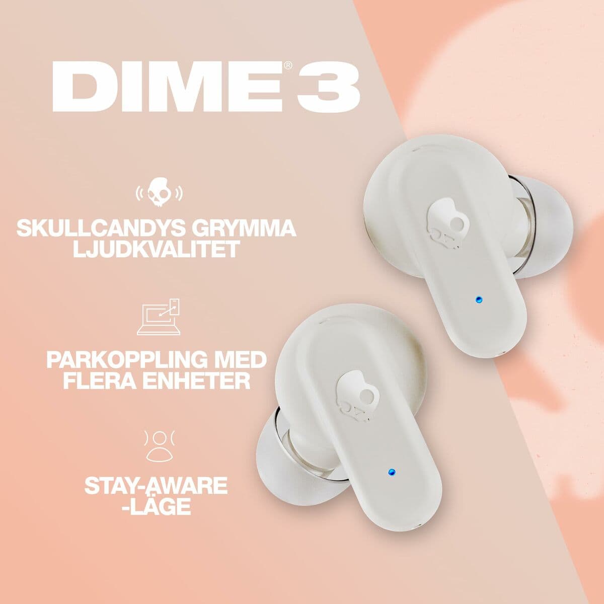 Headphones Skullcandy S2DCW-R951 White Ivory