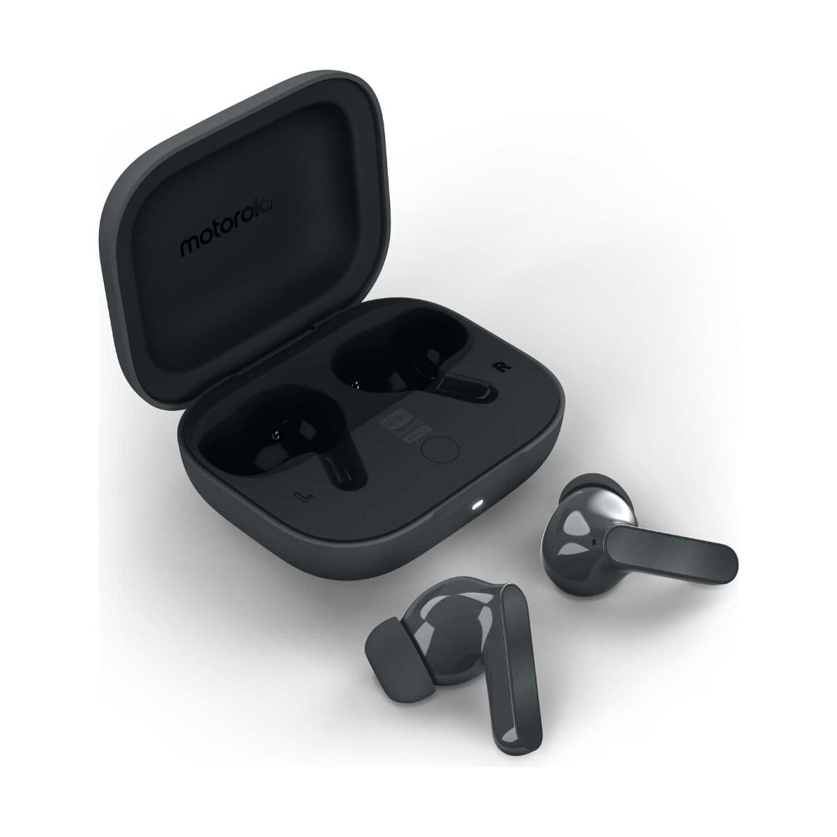 Wireless Earphones with Charging Case Motorola Moto Buds Bass Black