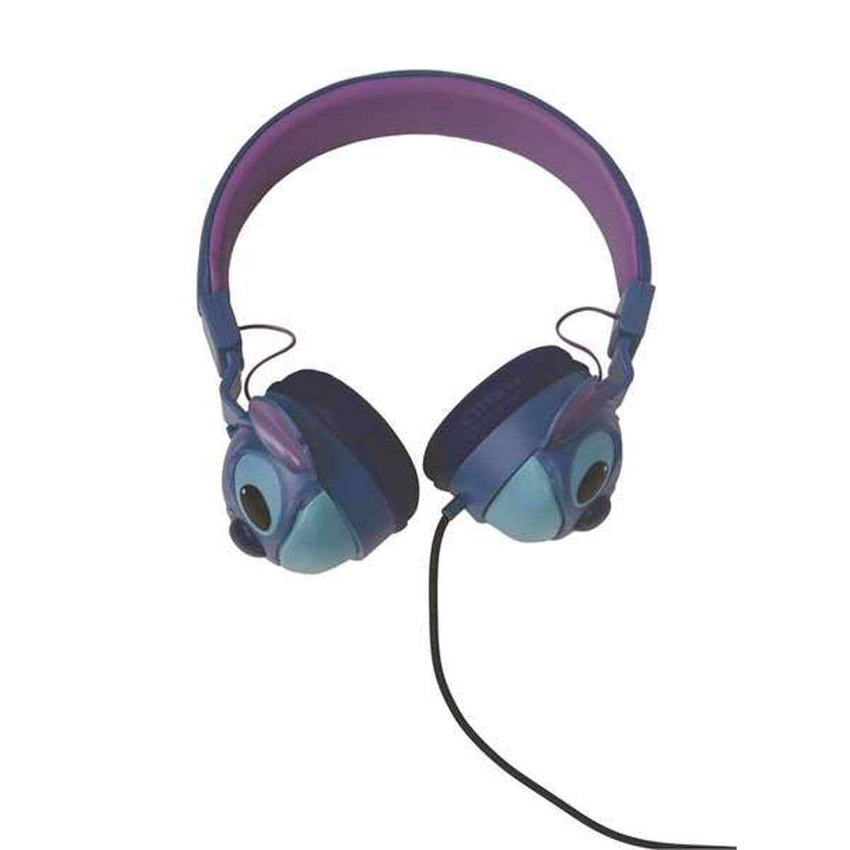 Foldable Headphones Stitch Blue