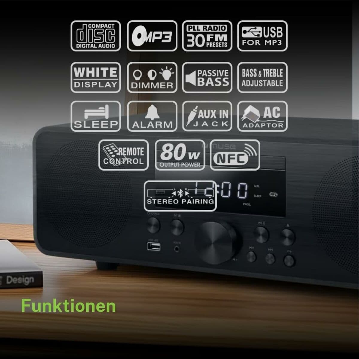 CD Radio Muse M880FBC     80W