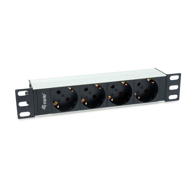 10" Multi-Socket Adaptor with 4 Power Points Equip Equip 3600 W (1,5 m)