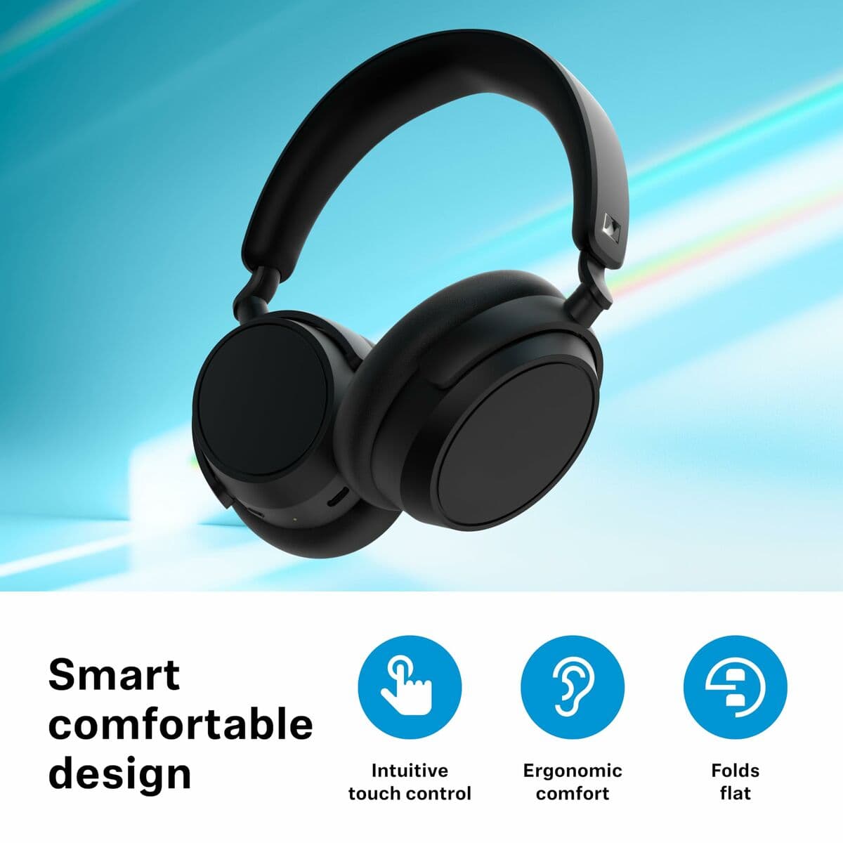 Headphones with Microphone Sennheiser AccentumPlus White