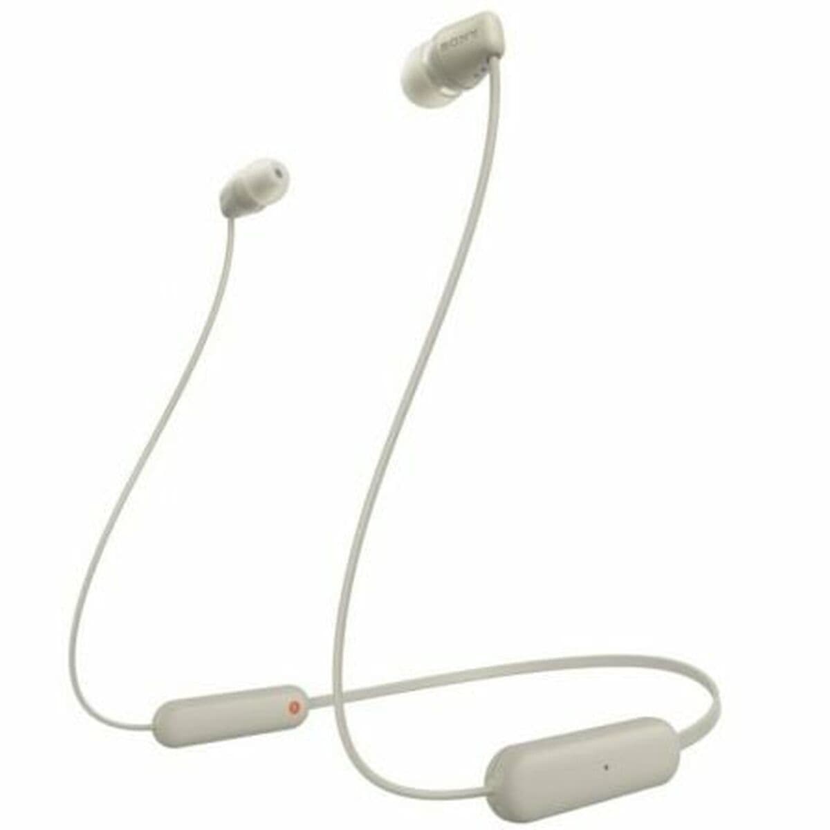 Bluetooth Headphones Sony WI-C100 Beige Grey