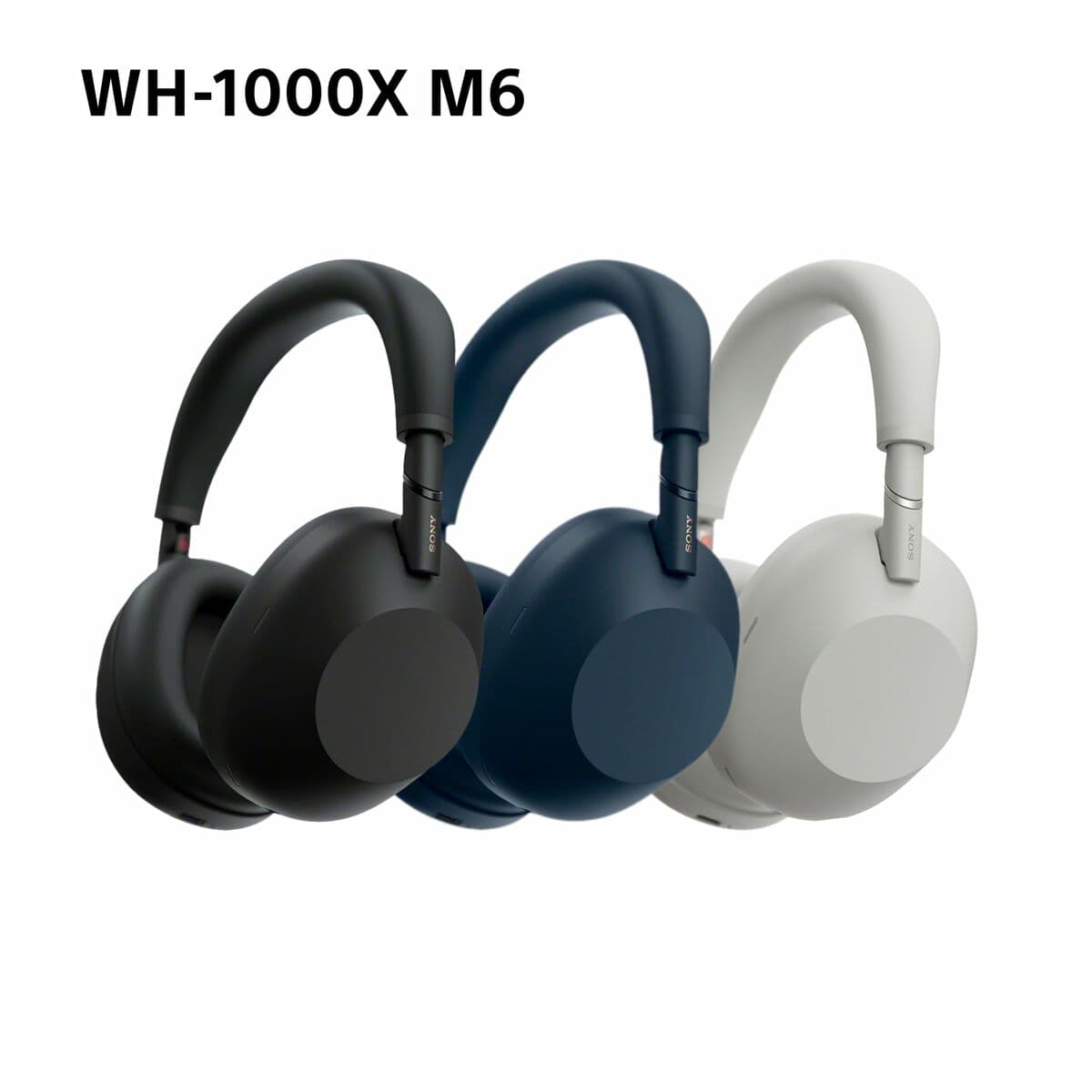 Bluetooth Headphones Sony WH1000XM6S.CE7 Black Grey