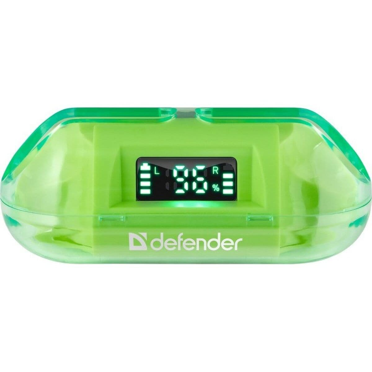 Wireless Earphones with Charging Case Defender TWINS 916 Green