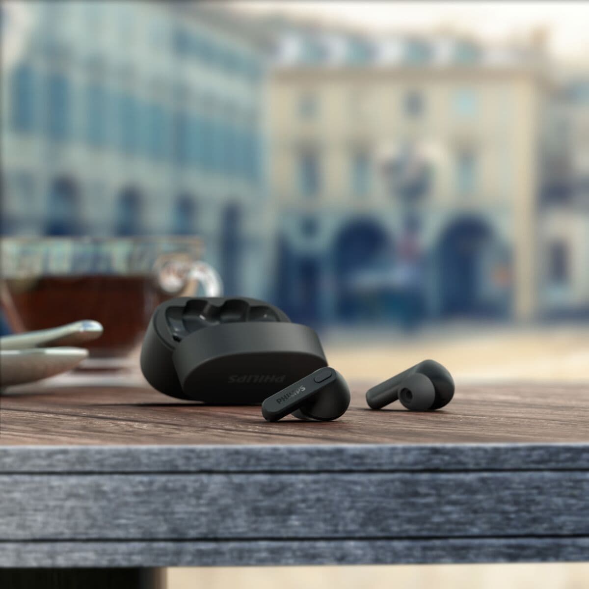 Bluetooth Headphones Philips TAT2206BK/00 Black