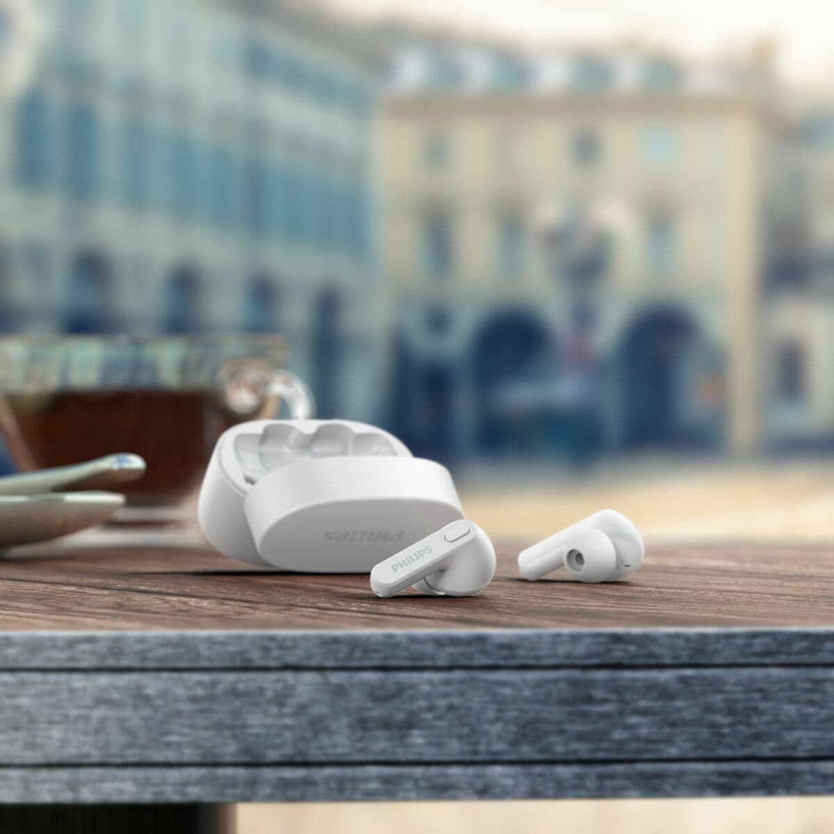 Bluetooth Headphones Philips TAT2206WT/00 White
