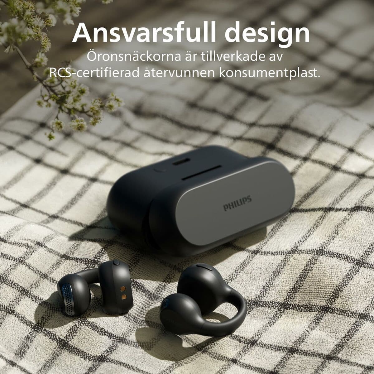 Headphones Philips TAQ2000BK/00 Black
