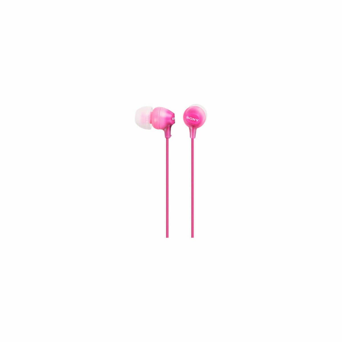 Headphones with Microphone Sony MDR-EX15AP Pink