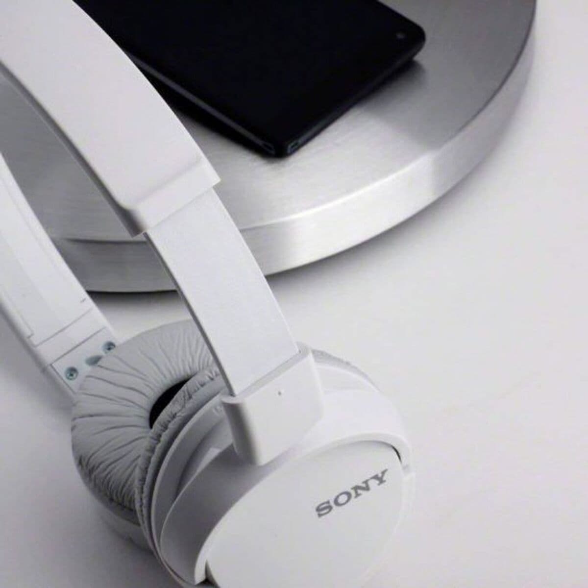 Headphones with Microphone Sony MDR-ZX110AP White