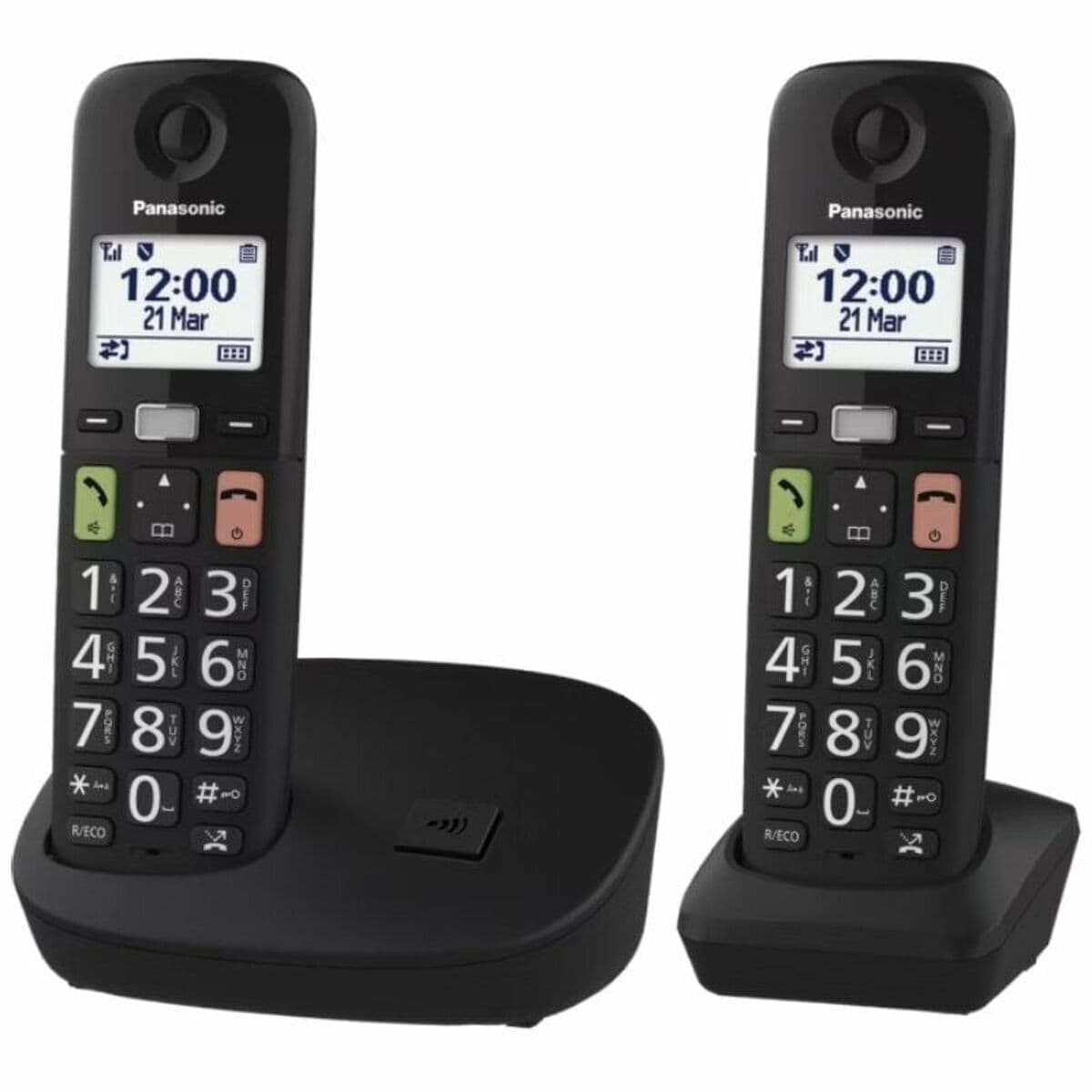 Wireless Phone Panasonic KX-TGU112EXB White Black