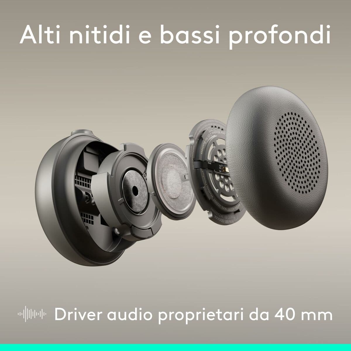 Headphones Logitech 981-001493 Graphite