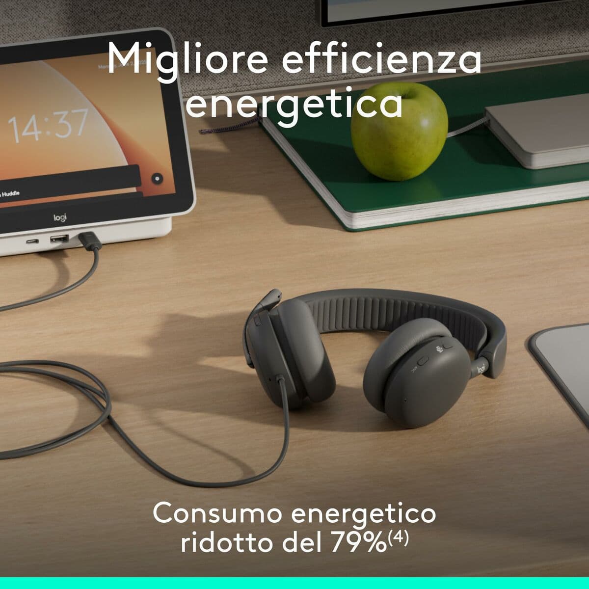 Headphones Logitech 981-001493 Graphite
