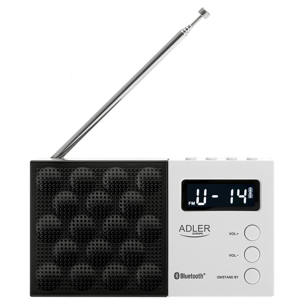 Radio Adler pll fm ad 1908 Black White