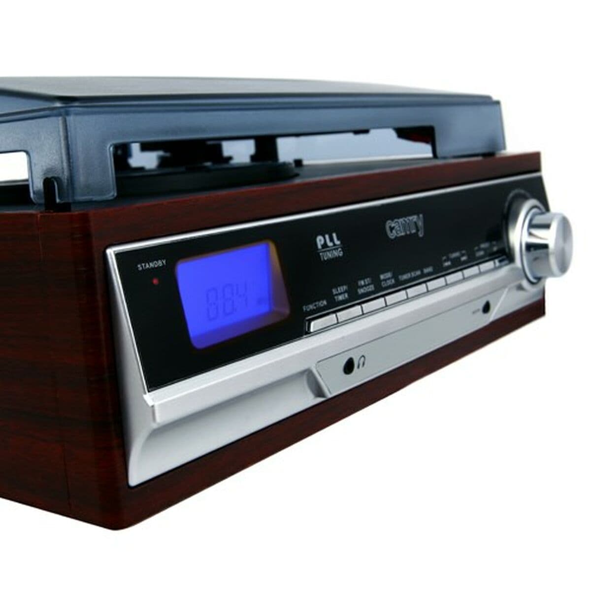 Record Player Adler CR1113 Black Wood Chrome