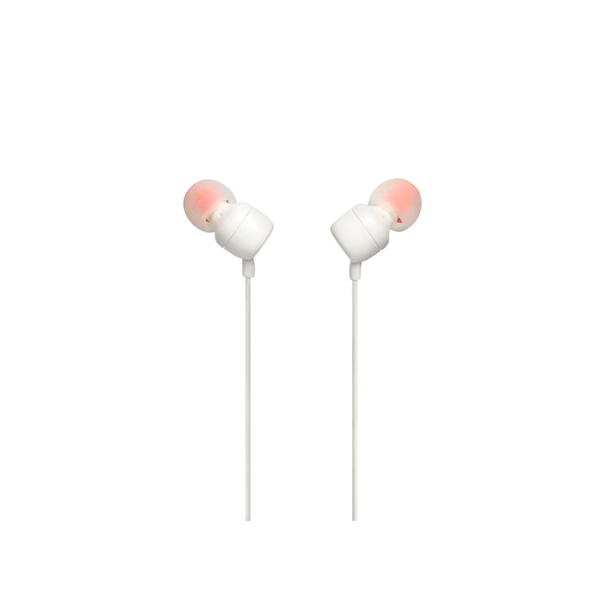 Headphones with Microphone JBL T110 White