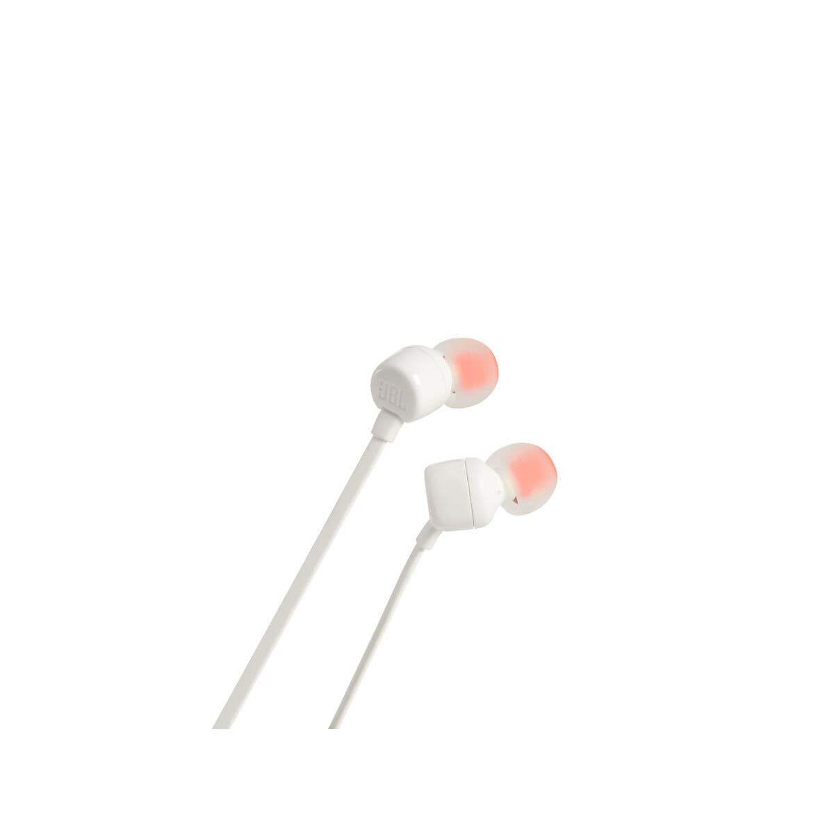 Headphones with Microphone JBL T110 White