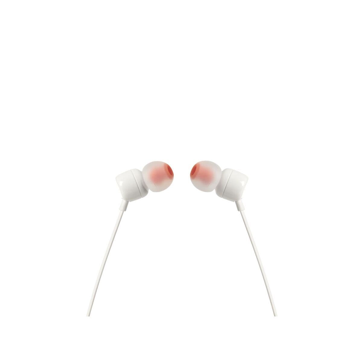 Headphones with Microphone JBL T110 White