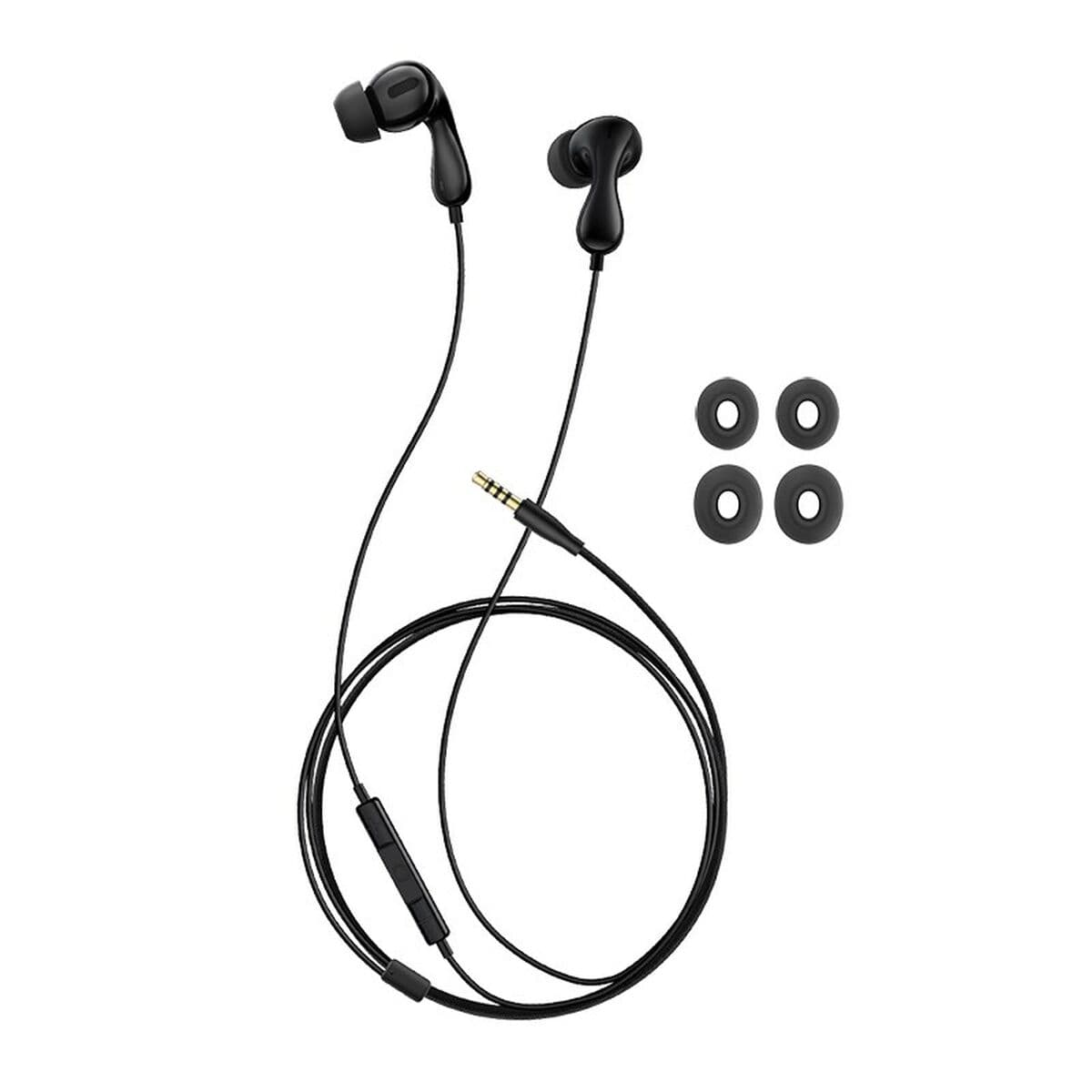 Headphones with Microphone Baseus Encok HZ20 Black