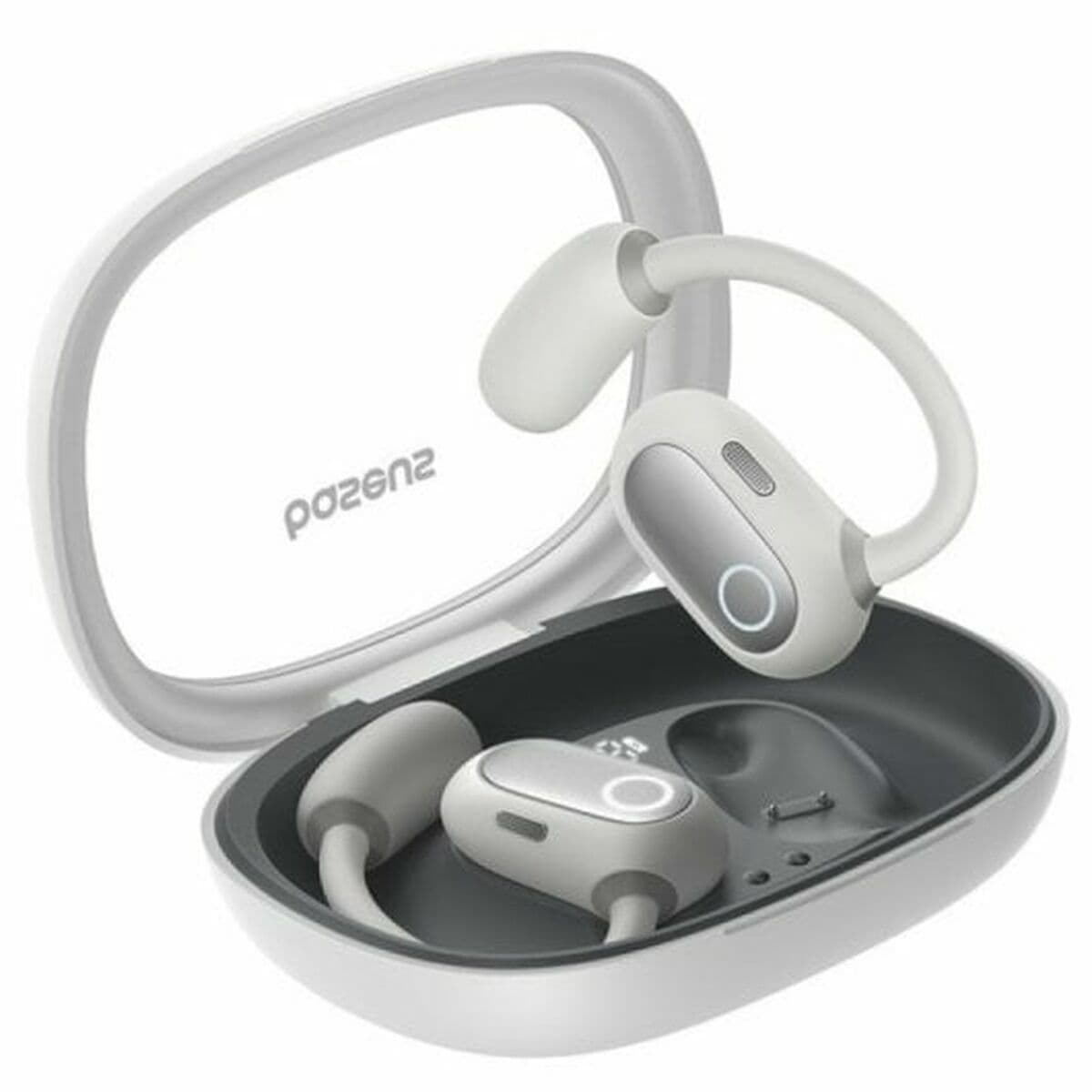 Headphones with Microphone Baseus A00073200213-00 White