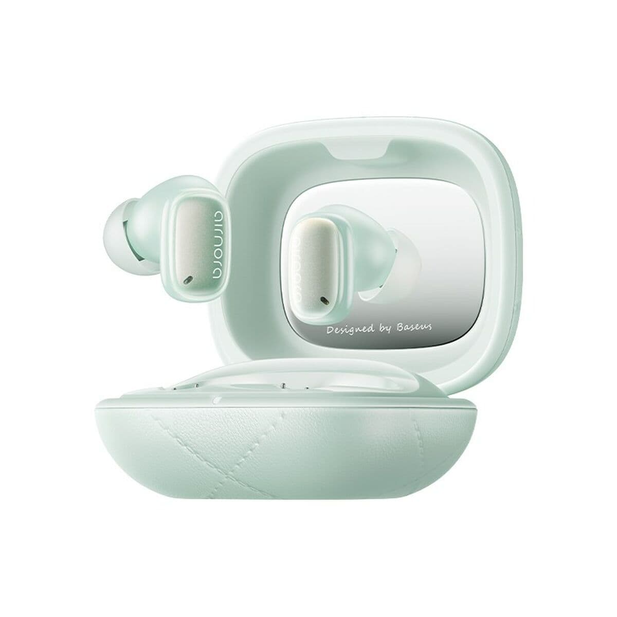 Wireless Earphones with Charging Case Baseus AirNora 3 Green
