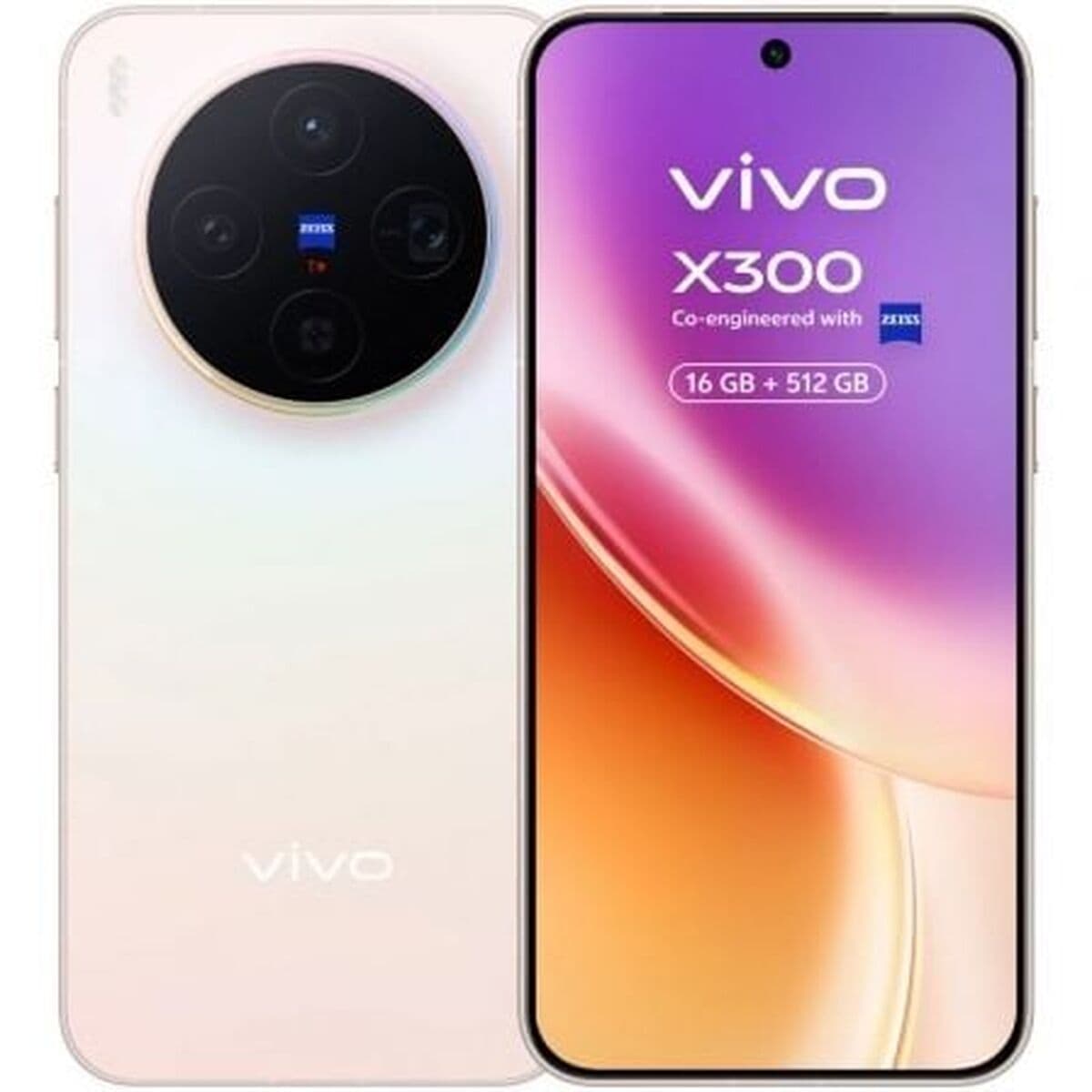 Smartphone Vivo X300 5G Octa Core MediaTek Dimensity 9500s 16 GB RAM 512 GB Pink