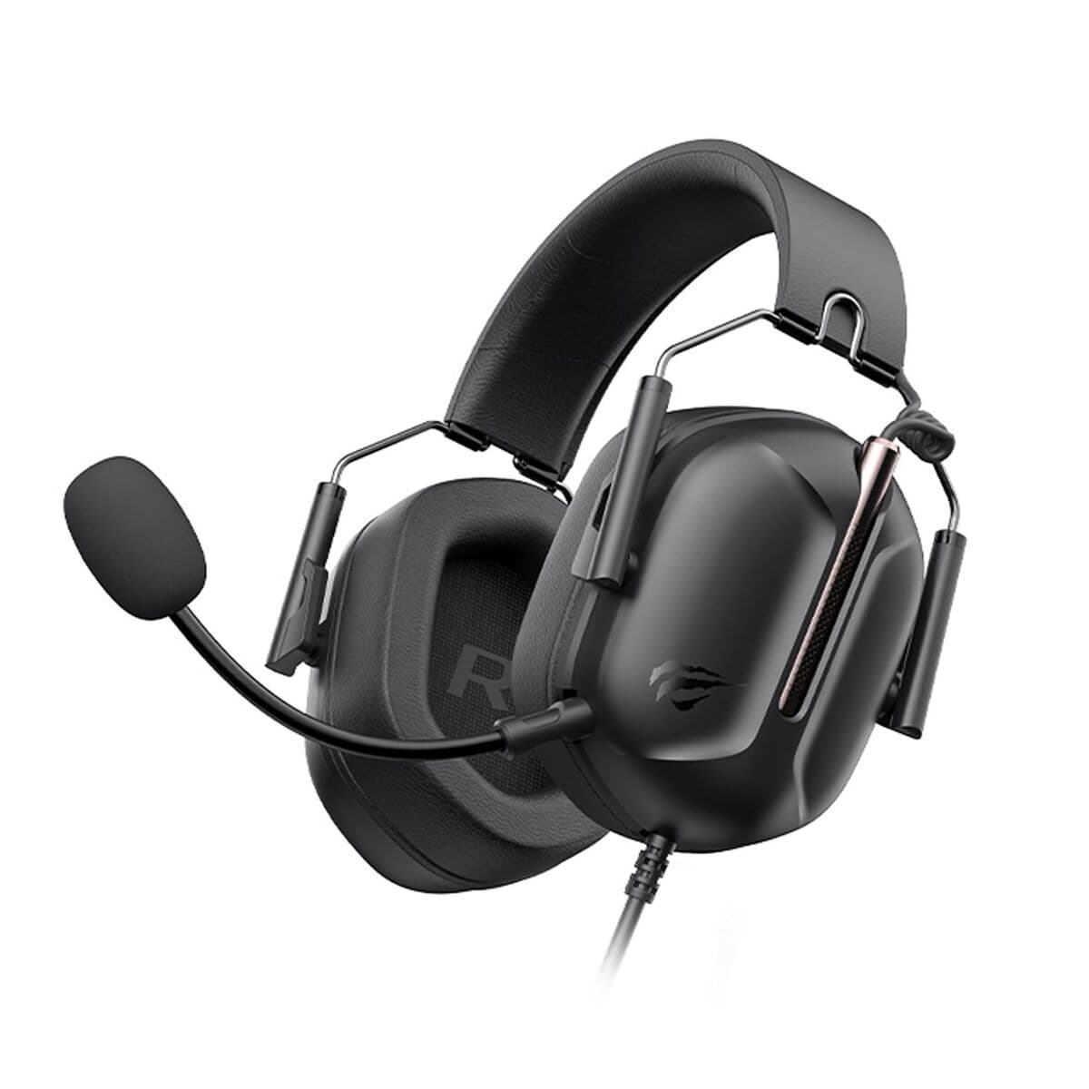 Gaming Earpiece with Microphone Havit H2033d Black