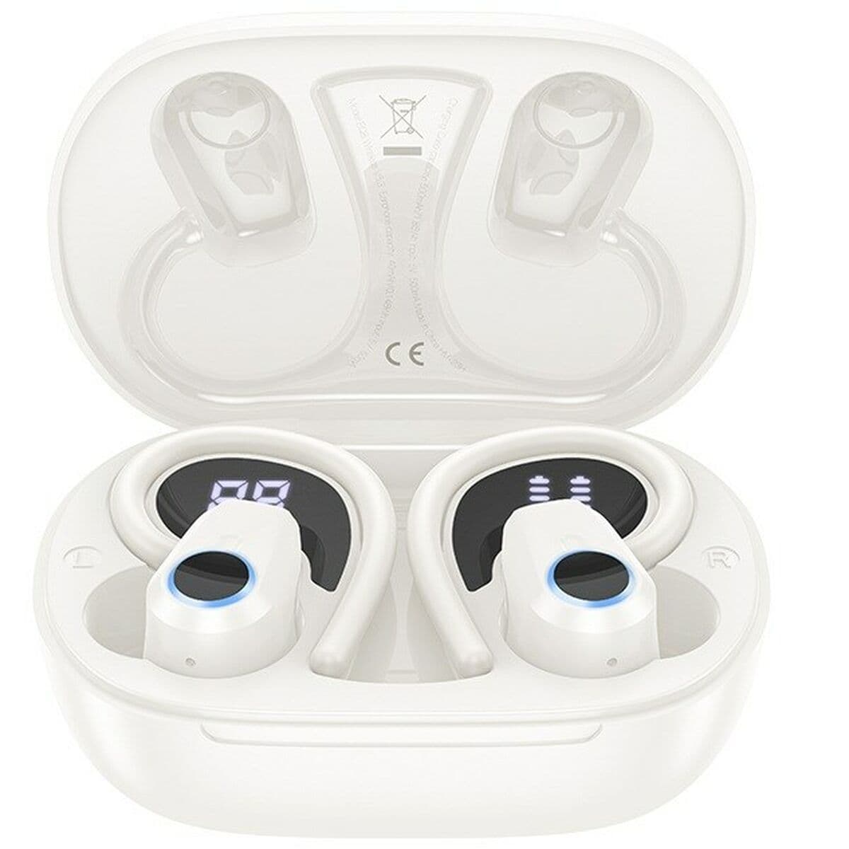 Wireless Earphones with Charging Case Hoco EQ8 Pure Joy White