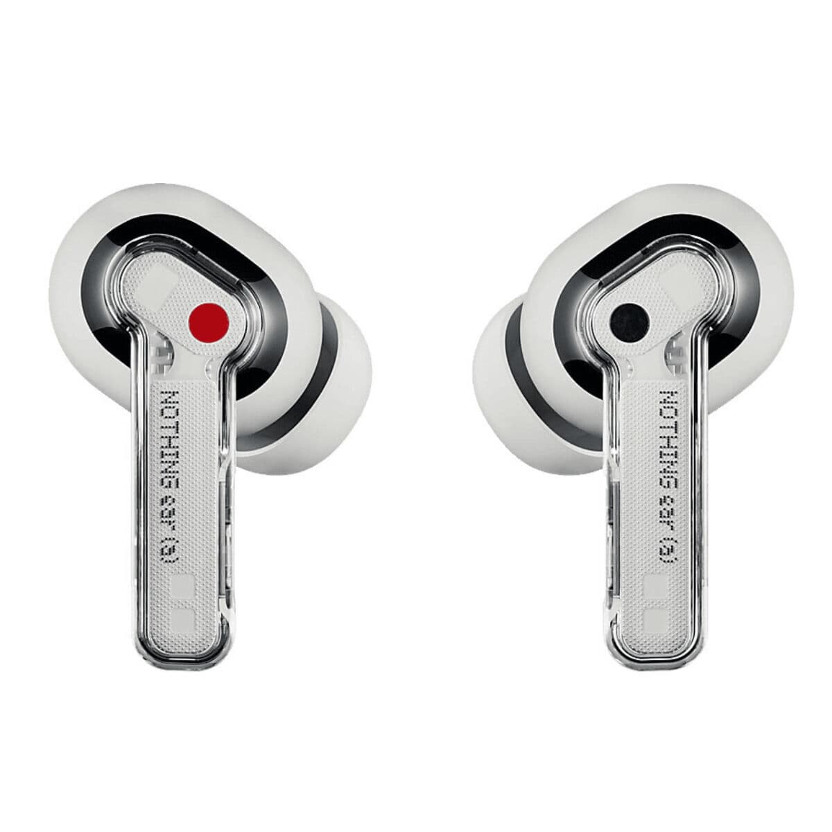 Headphones with Microphone Nothing A0052656 White Transparent