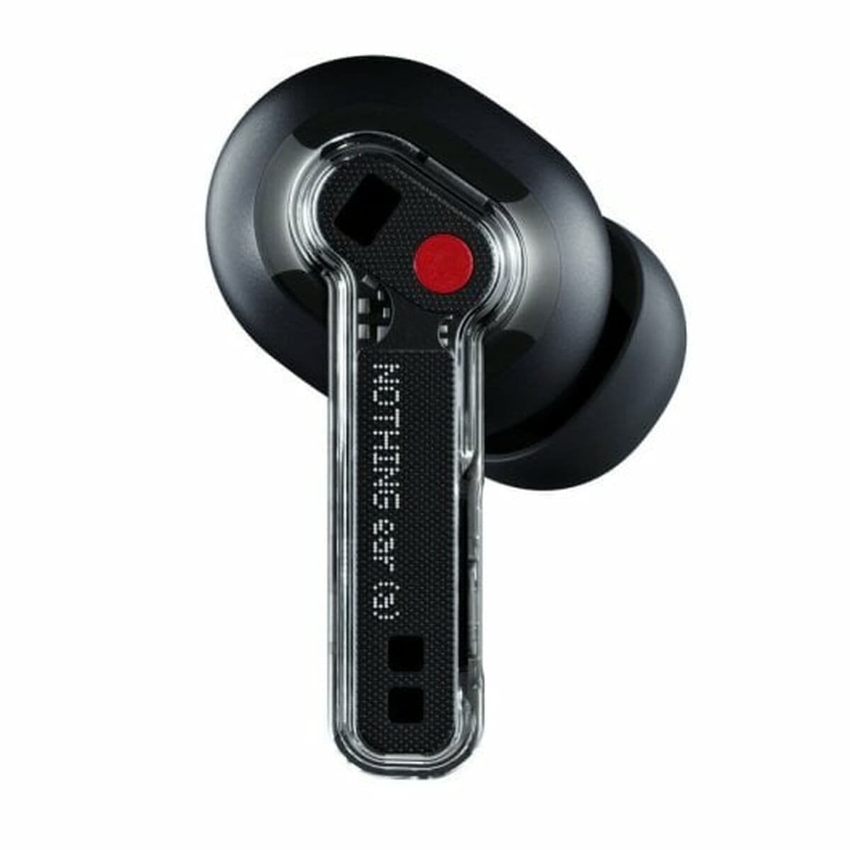 Headphones with Microphone Nothing A0052655 Black Transparent