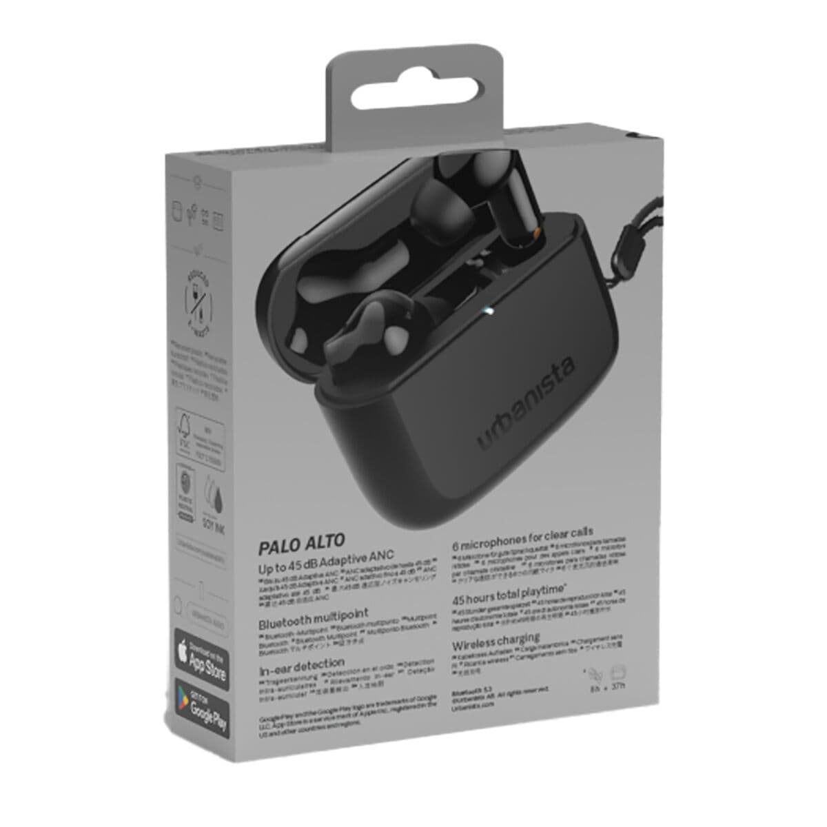 Headphones Urbanista 1037602 Black