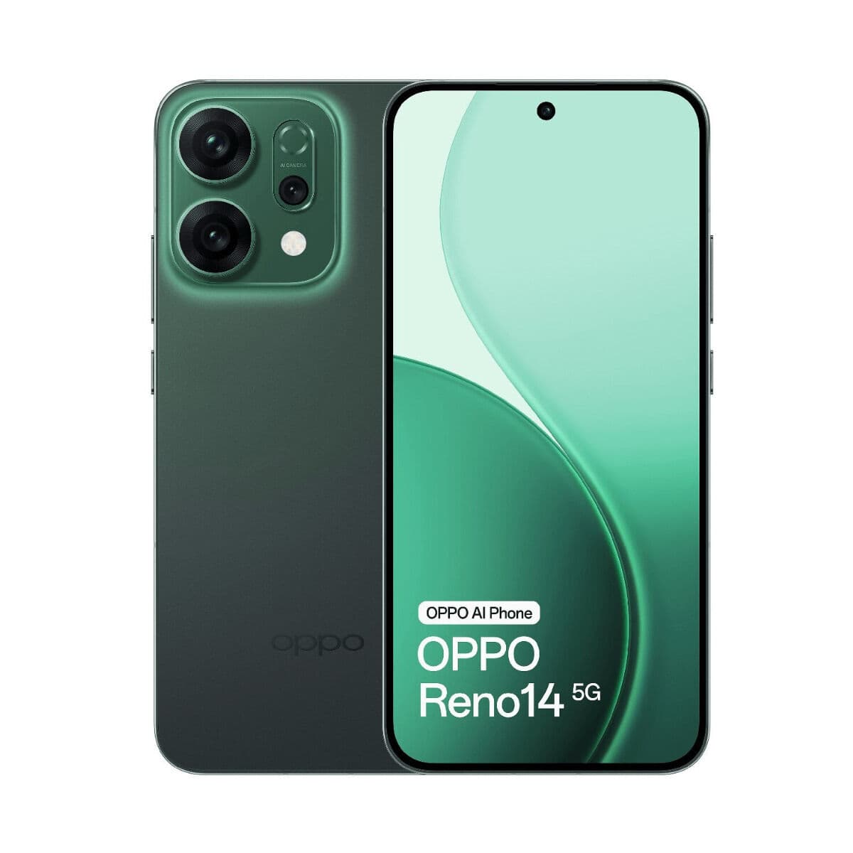 Smartphone Oppo Reno14 6,59" Octa Core 12 GB RAM 512 GB Green