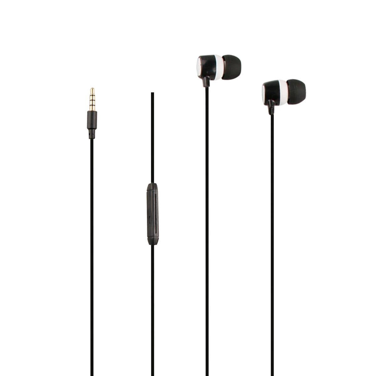 Headphones with Microphone Myway MWHPH0019 White Black