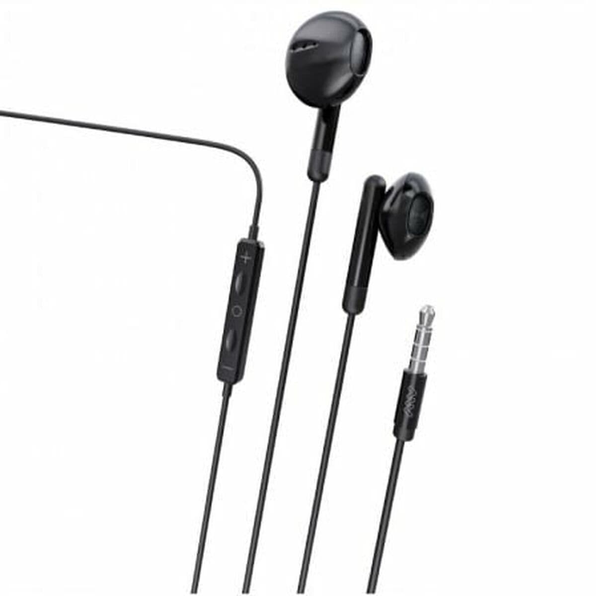 Headphones with Microphone Myway MWHPH0019 White Black