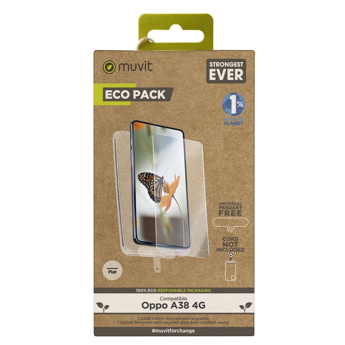 Mobile Case and Protector Muvit for Change Oppo A38 4G OPPO A38
