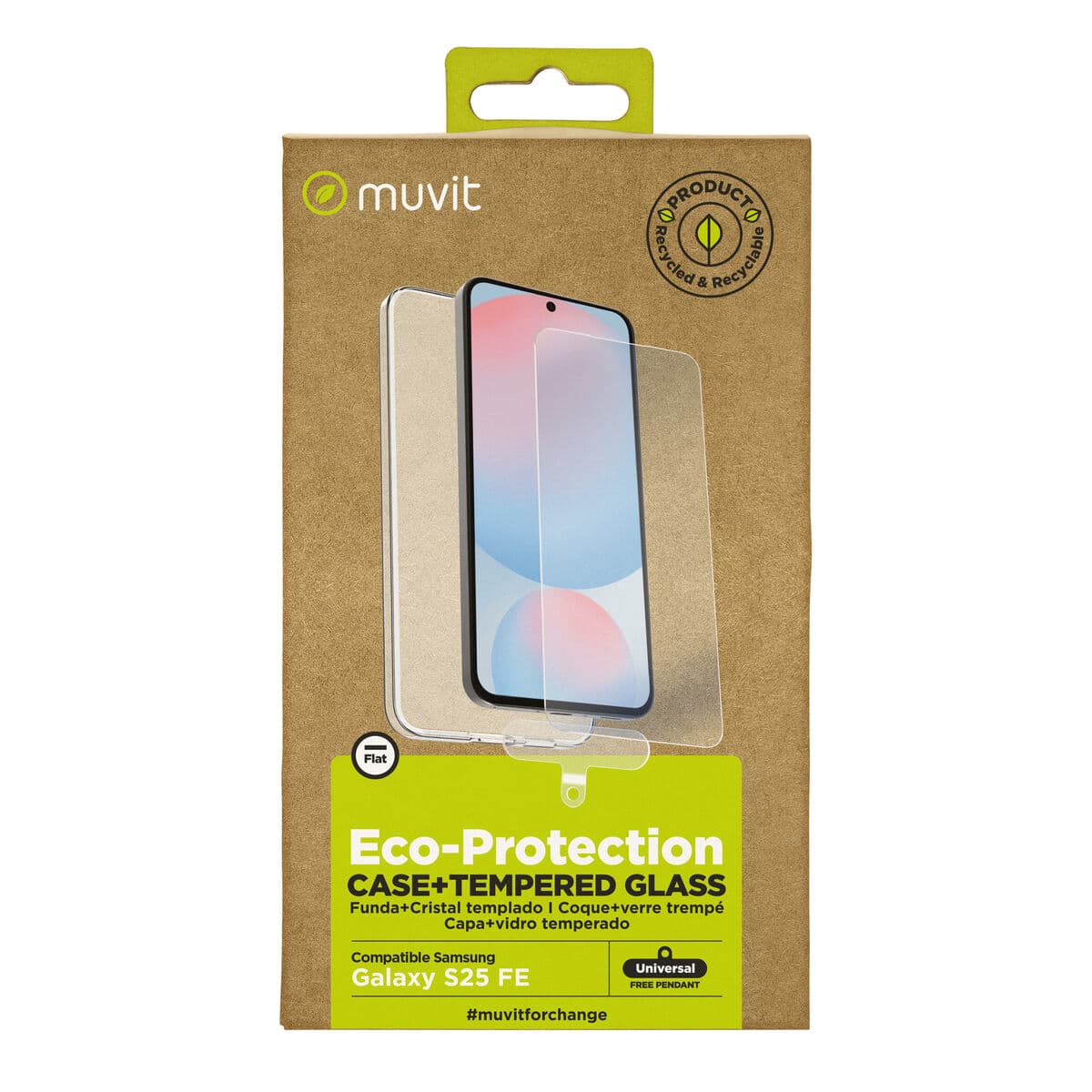 Mobile cover Muvit for Change Galaxy S25 FE
