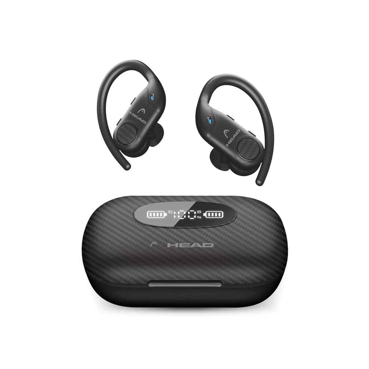 Wireless Headphones Head TWS FLEX HOOKS Black