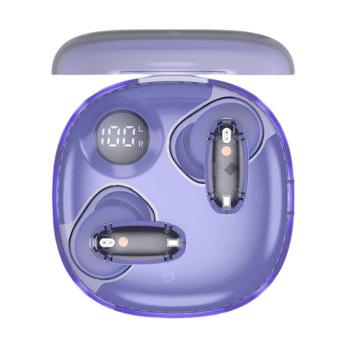 Wireless Earphones with Charging Case Mars Gaming MHIB2PP Purple