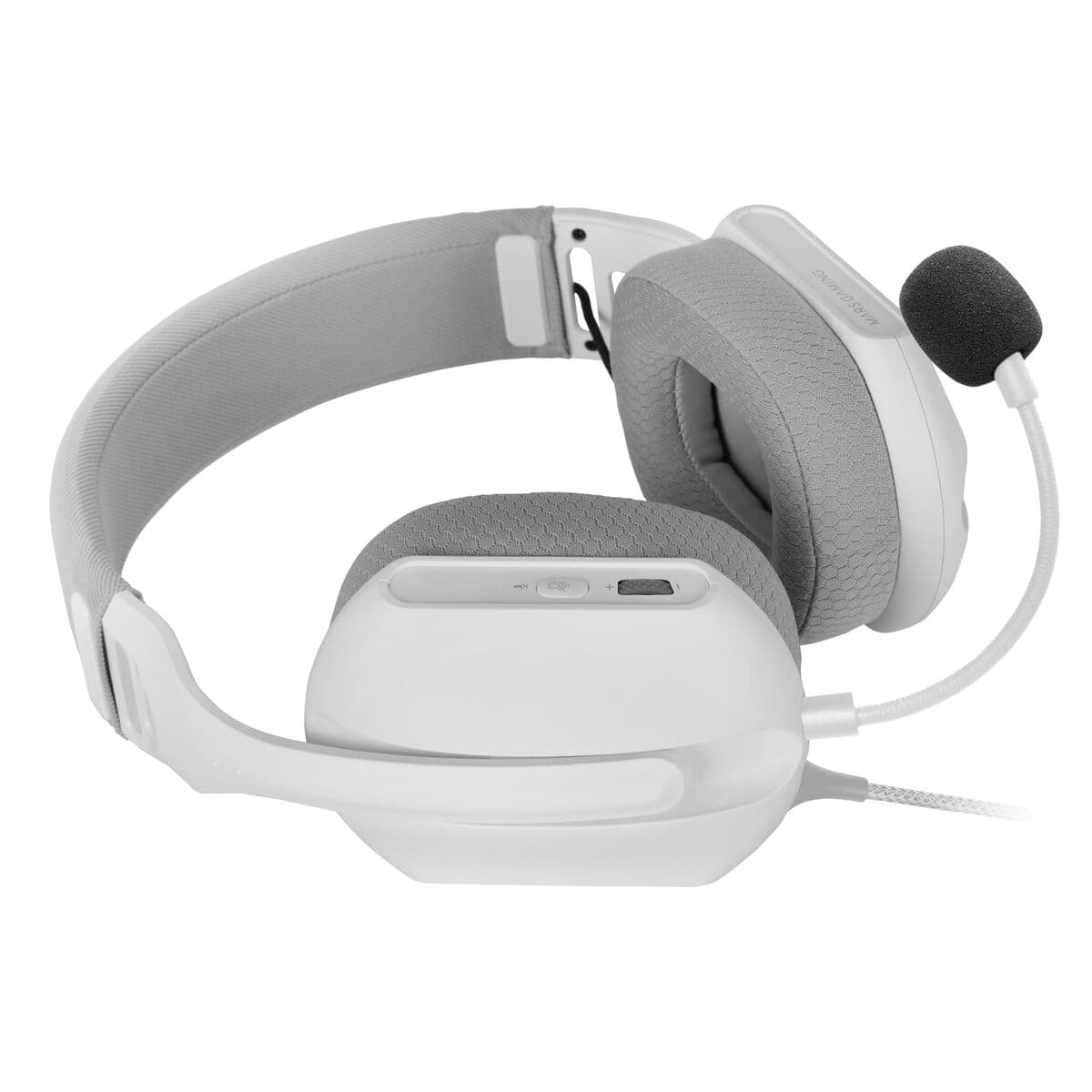 Headphones with Microphone Mars Gaming MHPROW White