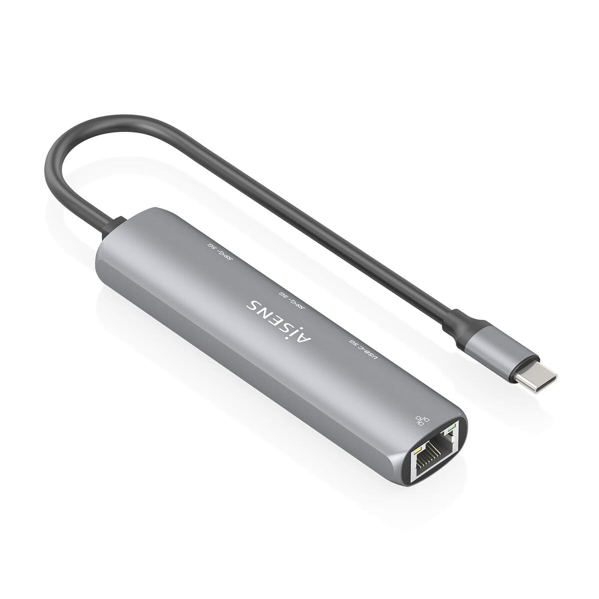 USB Hub Aisens ASUC-4P039-GR Grey