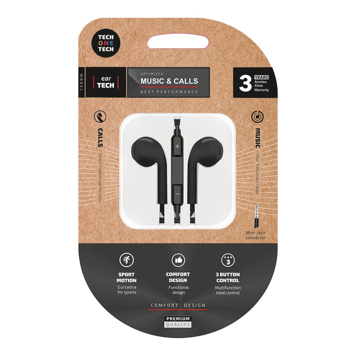 Headphones Tech One Tech TEC1002 Multicolour