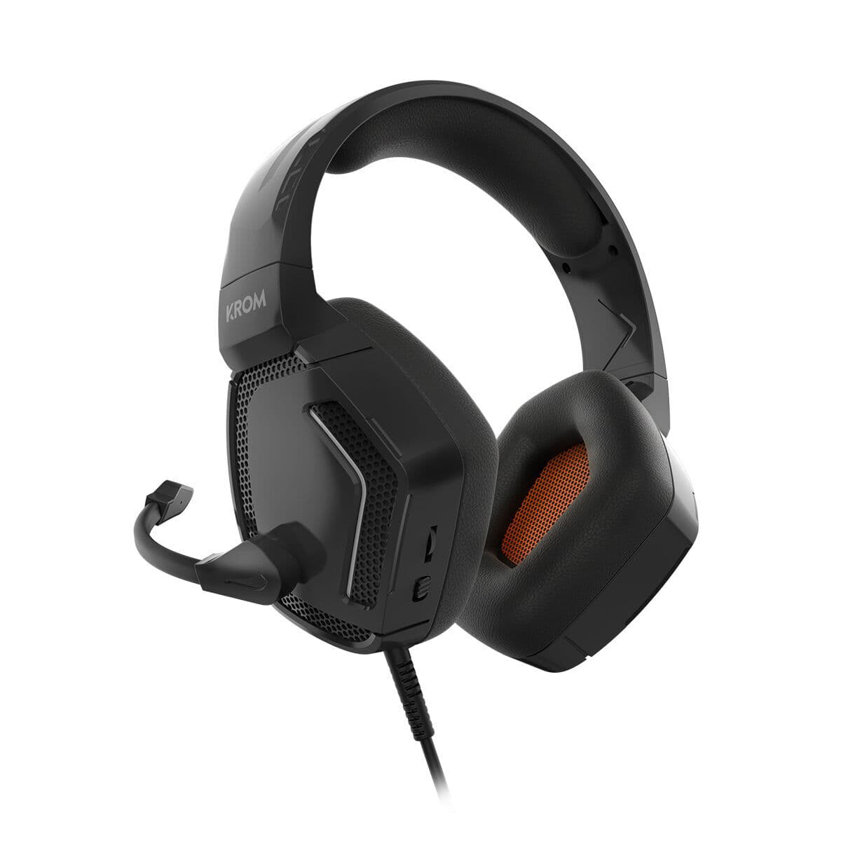 Headphones with Microphone Krom KOPA PRO Black