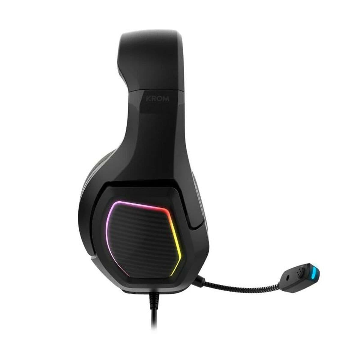 Bluetooth Headband Headphones Krom NXKROMKOPA71BK Black
