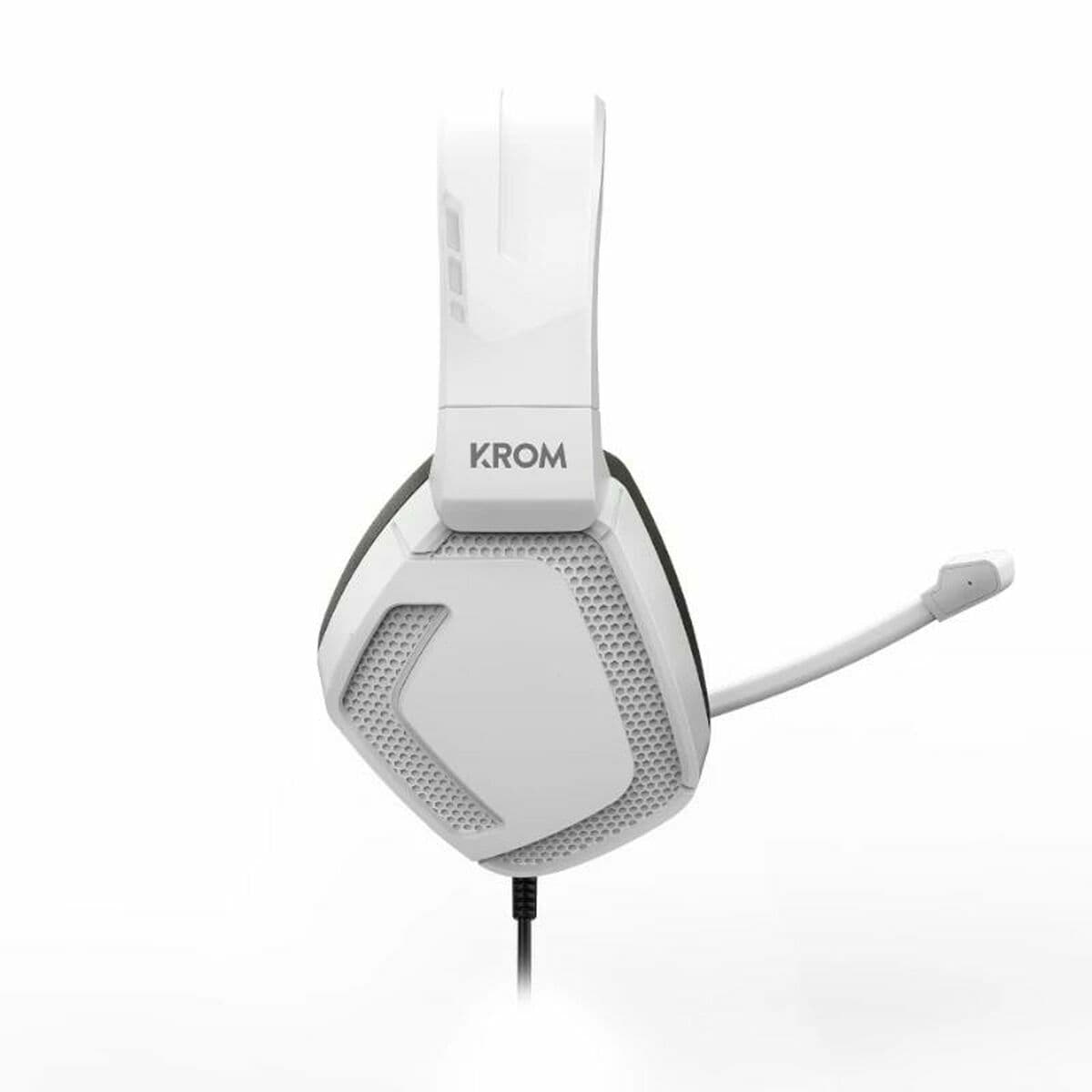 Headphones with Microphone Krom KOPA PRO White