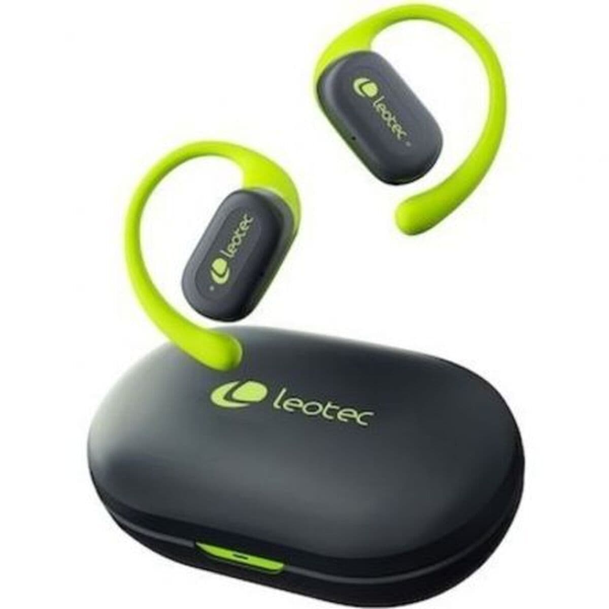 Open Ear Sports Headphones LEOTEC LETWS01G Grey